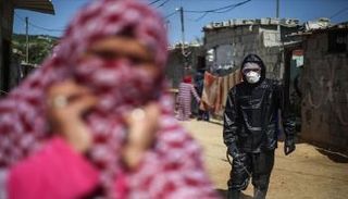 عمليات تطهير ضد كورونا في ليبيا