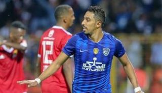 سالم الدوسري لاعب الهلال السعودي