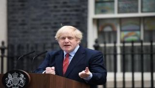 رئيس الوزراء البريطاني بوريس جونسون 