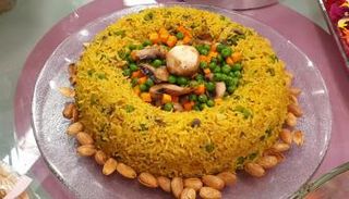 طريقة عمل أرز بسمتي بالكاري والخضار
