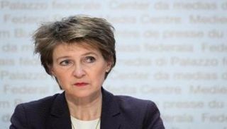 سيمونيتا سوماروغا رئيسة سويسرا 