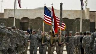 جنود أمريكيون في قاعدة 