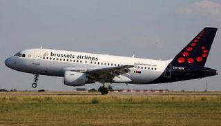 إحدى الطائرات التابعة لشركة "بروسلز إيرلاينز"