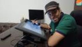 بأكثر من ١٠٠ كاريكاتير.. رسام مصري يواجه "كورونا" بريشته