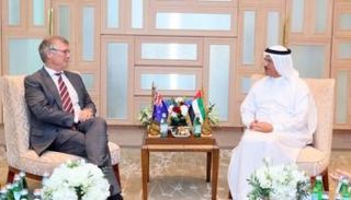 وزير الاقتصاد الإماراتي ونظيره النيوزيلندي