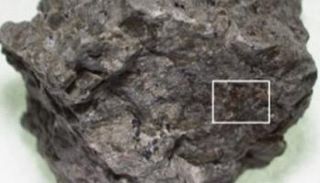 أجزاء من النيزك المريخي