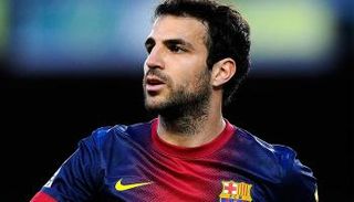 فابريجاس بقميص برشلونة