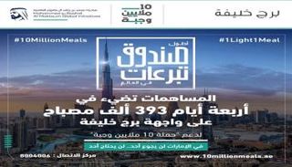 المساهمات في المبادرة أضاءت حتى الآن 393 ألف مصباح