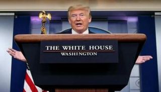 الرئيس الأمريكي دونالد ترامب