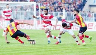 مباراة من الدوري التونسي 
