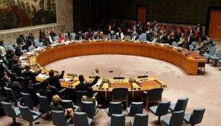 جلسة سابقة لمجلس الأمن الدولي