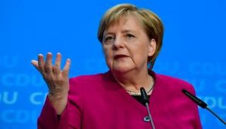 المستشارة الألمانية أنجيلا ميركل - الفرنسية