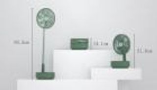 لترطيب وتنقية الهواء.. مروحة عمودية من شاومي قابلة للطي