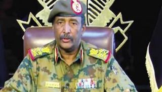 رئيس مجلس السيادة السوداني الفريق أول ركن عبدالفتاح البرهان
