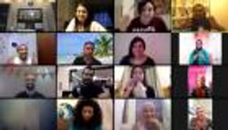 إفطار جماعي يتحدى كورونا.. البركة في "زووم"