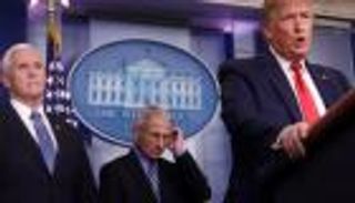 هل يحد ترامب من لقاء بنس جراء إصابته بكورونا؟