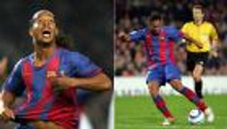 مباريات رمضانية.. رونالدينيو ينتقم لبرشلونة من ميلان