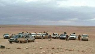 عناصر من داعش في البادية السورية - أرشيفية