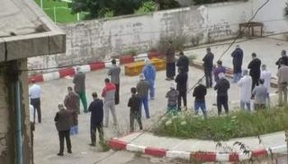 جنازة الطبيبة الجزائرية الحامل التي توفيت بفيروس كورونا