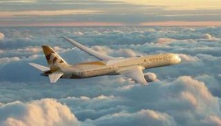 طائرة تتبع شركة الاتحاد للطيران