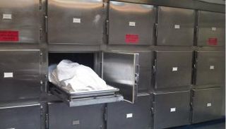 جثة في ثلاجة مشرحة - أرشيفية