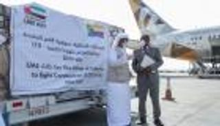 مساعدات إماراتية إلى جمهورية القمر  لمكافحة كورونا