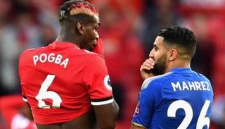 رياض محرز وبول بوجبا