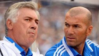 زيدان وأنشيلوتي