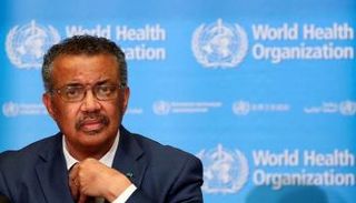 تيدروس أدهنوم غيبريسوس، المدير العام لمنظمة الصحة العالمية