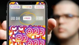 طريقة إضافة موسيقى إلى ستوري أنستقرام