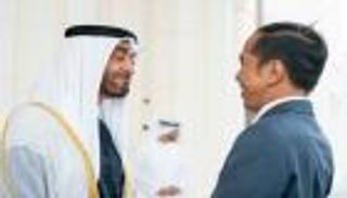 ولي عهد أبوظبي ورئيس إندونيسيا يبحثان جهود احتواء كورونا 