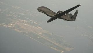 طائرة استطلاع أمريكية في مهمة سابقة