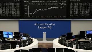 مؤشر أسعار الأسهم الألماني DAX في بورصة فرانكفورت - رويترز