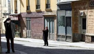  شوارع باريس أثناء فترة الإغلاق 