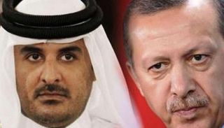 تميم بن حمد ورجب طيب أردوغان