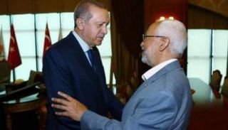 رجب طيب أردوغان وراشد الغنوشي - أرشيفية