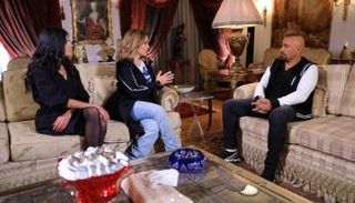 أحمد السقا حل ضيفا على زوجته والإعلامية دينا حويدق في إحدى حلقات البرنامج