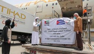 كوبا تشيد بالمساعدات الإماراتية 