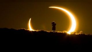 كسوف جزئي للشمس في 21 يونيو