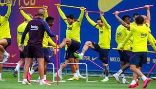 عودة ميسي للتدريبات 