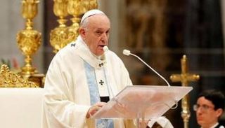 البابا فرنسيس بابا الكنيسة الكاثوليكية