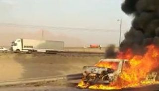 حادث سيارة المهاجرين الأفغان في يزد - أرشيفية