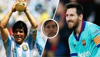 ميسي ومارادونا