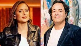  النجمة المصرية نيللي كريم وخطيبها عمر إسلام