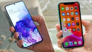 مقارنة تفصيلية.. آيفون 11 وسامسونج جالكسي إس 20 وجها لوجه