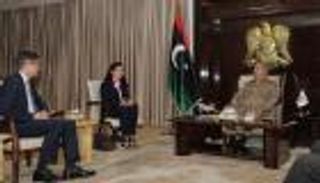 حفتر للسفير الألماني: ماضون في حفظ وحدة البلاد