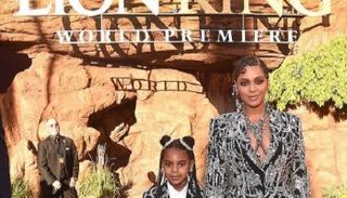 بيونسيه من العرض الخاص لفيلم الأسد الملك