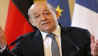وزير الخارجية الفرنسي جان-ايف لودريان 