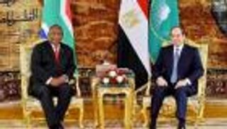 رامافوزا: مبادرة مصر بشأن ليبيا تتسق وجهود الاتحاد الأفريقي