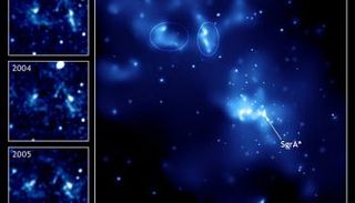 محاكاة سلوك الثقب الأسود في مركز درب التبانة